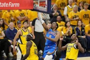 正负值-40，雷霆杰伦·威廉姆斯在G6中遭遇NBA总决赛历史性低谷